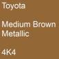 Preview: Toyota, Medium Brown Metallic, 4K4.